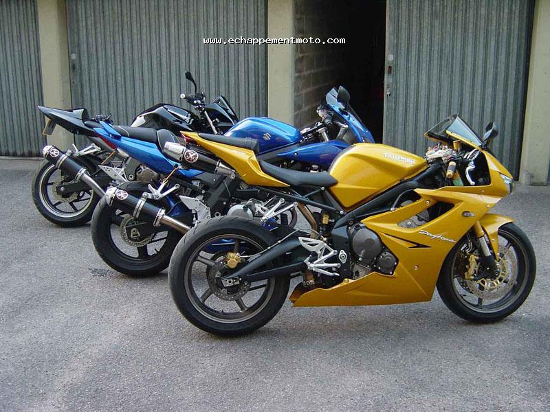 echappement moto TRIUMPH 675 DAYTONA ixil